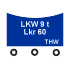 Lastkraftwagen-Kipper 9 t mit Ladekran 60 kNm (LKW-K 9 t Lkr 60 kNm)