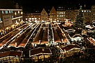 Der Augsburger Christkindlesmarkt 2024 ist eröffnet. (Bild: Dieter Seebach/THW Augsburg)