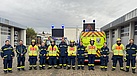 Gruppenbild neue THV-Einsatzkräfte mit den Ausbildern (THV) (Bild: Rafael Ojeda/THW Augsburg)