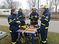 Metallkunde und -bearbeitung beim Grundausbildungsdienst. (Bild: THW Augsburg/Lena Seebach)