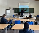 Ausbildung Fachzug Logistik - Ausbildung "Lagern und Umschlagen" (Bild: Benjamin Gloeckner/THW Augsburg)