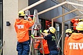 Unterstützung beim Aufbau des Augsburger Stadtdschungels (Bild: Dieter Seebach/THW-Jugend Augsburg)