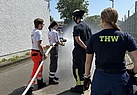 Stationsausbildung Feuerwehr (Bild: Sarah Seebach/THW Augsburg)