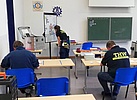 Zugtruppausbildung "Arbeiten in der Zugbefehlsstelle" (Bild: Dieter Seebach/THW Augsburg)