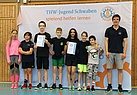 Unsere vier Jugendlichen aus der 'SG Kemburg' (Kempten/Augsburg) erreichte den 5. Platz (Bild: Dieter Seebach/THW Augsburg)