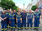 Unsere Mannschaft zur Unterstützung in Straubing  (Bild: THW Augsburg/Lars Zeitz)