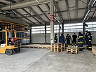 Ausbildung Fachzug Logistik - Ausbildung "Lagern und Umschlagen" (Bild: Benjamin Gloeckner/THW Augsburg)