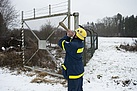 Achtung Sprengung! (Bild: Lars Zeitz/THW Augsburg)