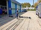Fachgruppe Logistik: Sachkundigenprüfung Elektro im Ortsverband (Bild: Tobias Richter/THW Augsburg)