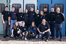 Wir sind auch während der Pandemie für euch da! Das JugendleiterInnen-Team der THW-Jugend Augsburg.
