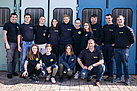 Wir sind auch während der Pandemie für euch da! Das JugendleiterInnen-Team der THW-Jugend Augsburg.