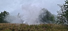 Simulierung eines Wald- und Flächenbrandes für Feuerwehrübung (THW Augsburg/Daniel Tichi)