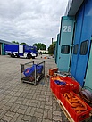 Logistik-Prüfung im Ortsverband Augsburg (Bild: Sarah Seebach/THW Augsburg)