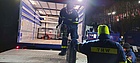 Benzin für die Nacht. Einsatz Tanklogistik nach S-Bahn-Unfall in Schäftlarn bei München (Bild: THW Augsburg/Stefan Martin)