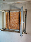 Eigentumssicherung: Fensteröffnung sicher verschlossen (Bild: Florian Fieke/THW Augsburg)