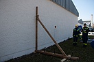 Ausbildungsdienst bei der THW Jugend Augsburg - Holzbearbeitung und Abstützen  (Bild: Fabian Siegel/THW Augsburg)