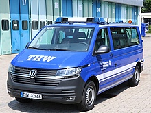 Unser neuer Mannschaftstransportwagen (MTW) (Bild: THW Augsburg)