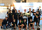 Zufrieden mit dem 5. Platz. Unsere Augsburger Jugendlichen (Bild: Dieter Seebach/THW Augsburg)