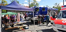 Beim Marktsonntag in Oberhausen (Bild: THW Augsburg/Dieter Seebach)