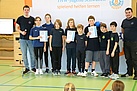 Gratulation an die SG Augsburg/Donauwörth/Memmingen zum 8. Platz (Bild: Dieter Seebach/THW Augsburg)