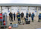 Ausbildung Stromerzeugung und Beleuchtung (Bild: Dieter Seebach/THW Augsburg)