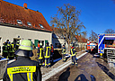 Feuerwehr Haunstetten und THW Augsburg üben gemeinsam in Abbruchhäusern (Bild: Florian Fieke/THW Augsburg)